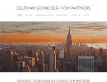 Tablet Screenshot of gelfmanschneider.com